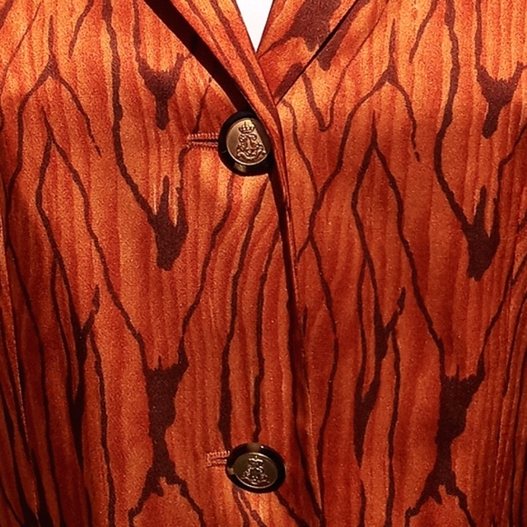 🔹️Vintage Mondi Silk Blazer - Picture 3 of 8